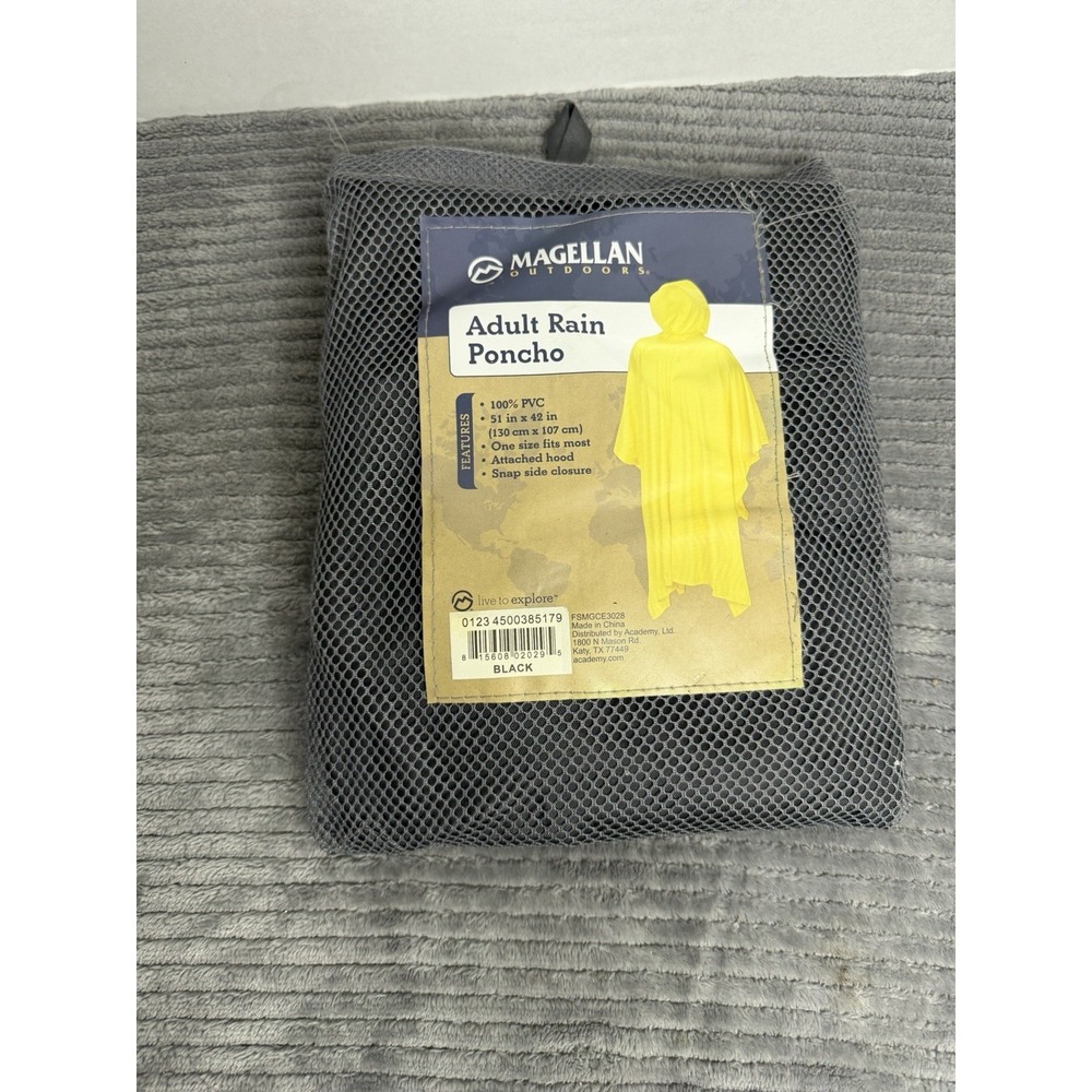 Magellan Outdoors rain poncho is a one-size